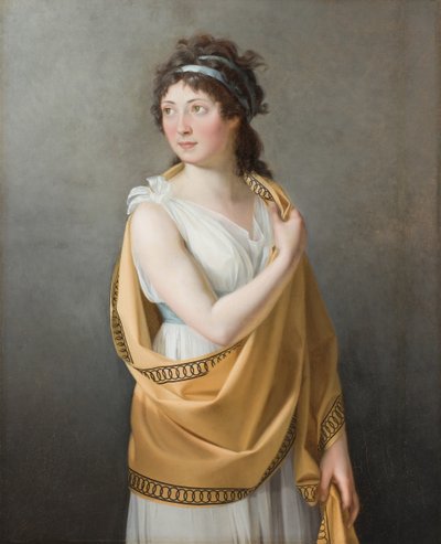 Porträt einer Dame, ca. 1799 von Marie Guilhelmine Benoist